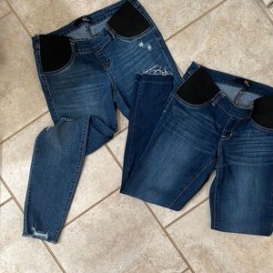 Maternity jeans size 29. 1822 Nordstrom brand. Good condition.